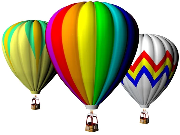 Hot air ballons Royalty Free Stock Photos