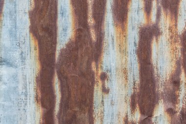 rustik galvanizli demir portre