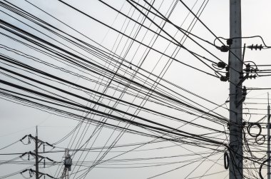 Kutup düzensiz elektrikli tel