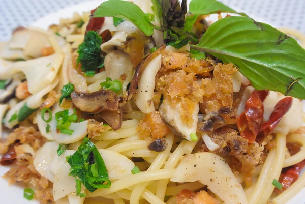 Asian Style Crisp Fish Spaghetti Thai Food Spicy Squid Curry Stock Photo 169 Kritiya 10257849