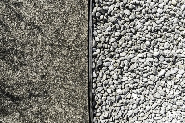 Textura áspera cimento e pedra branca — Fotografia de Stock