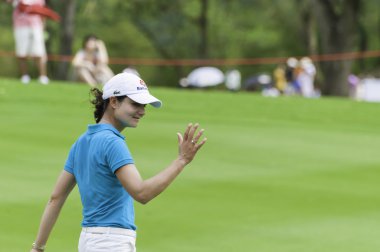 Lorena Ochoa'yı salladı fanı