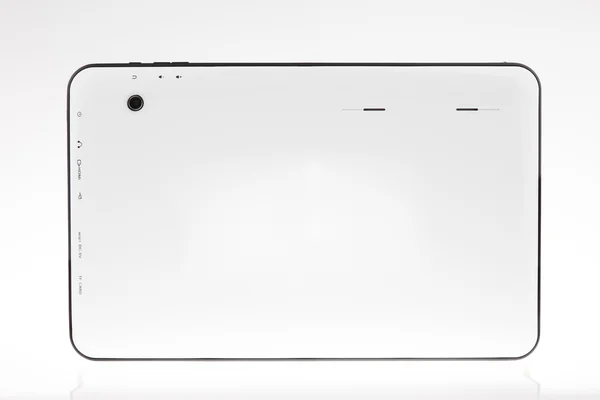 Voltar Branco Tablet PC Fotografias De Stock Royalty-Free