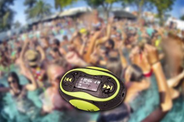 Portable mini MP3 waterproof resistance