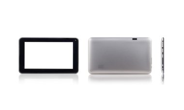 Dijital tablet pc stok görüntü izole-