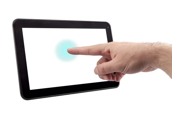 Touch Screen Tablet - Stock Image — Stock Photo, Image