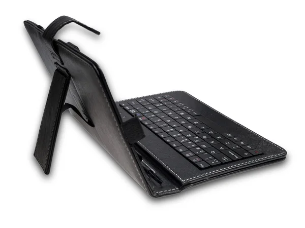 Tablet case com teclado - Imagem stock Imagem De Stock