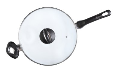 Wok tava - stok görüntü