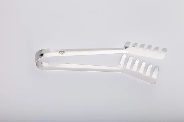 Paslanmaz çelik spagetti maşa sunumu