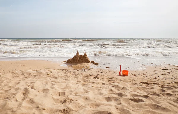 Sand castle — Stock Photo, Image