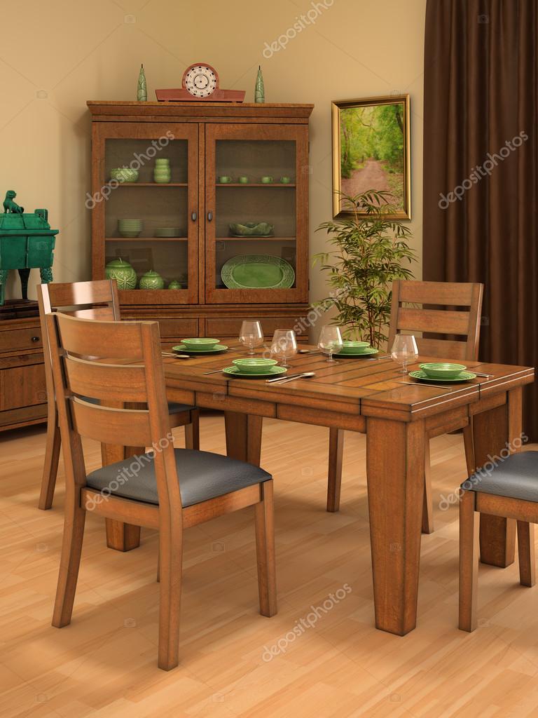 Comedor rústico — Foto de stock © Toncsi47 #25959269