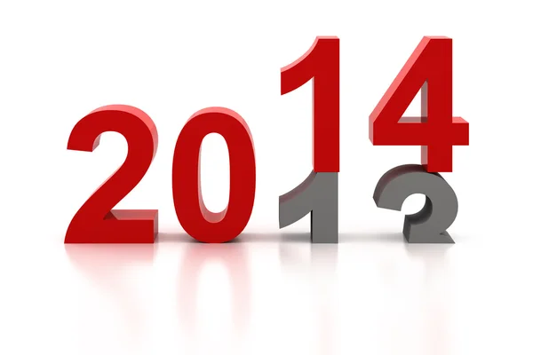 Happy New Year 2014 — Stock Photo, Image