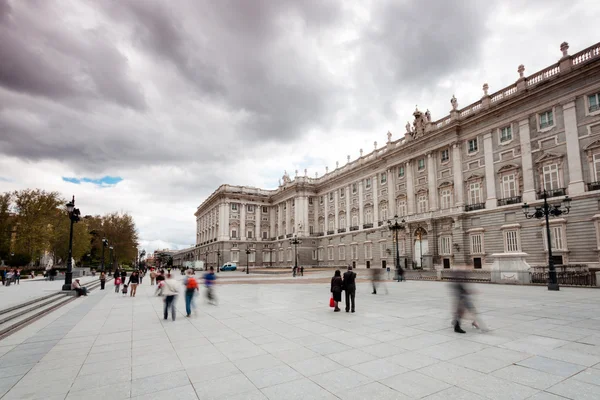 Kungliga slottet i Madrid (Spanien) — Stockfoto