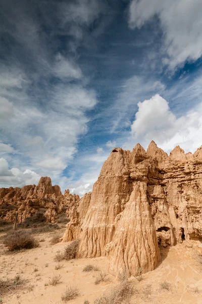 Valpamas badlands (Aguaral de Valpalmas) — Stock Photo, Image