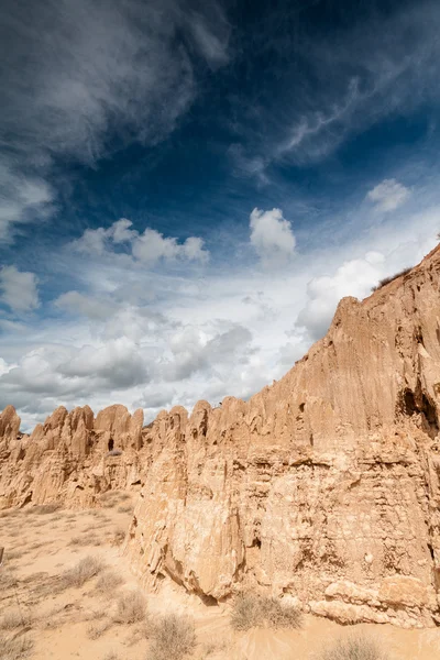 Badlands de Valpamas (Aguaral de Valpalmas ) — Foto de Stock