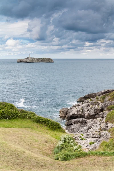 Farol em Santander — Fotografia de Stock