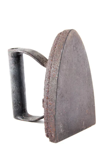 Vecchio ferro isolato — Foto Stock