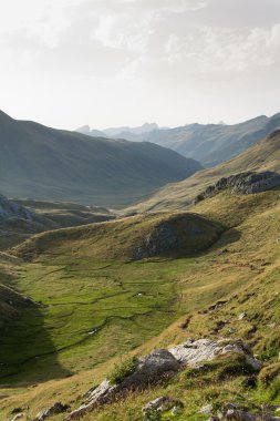 Aguas Tuertas Vadisi. İspanyol Pyrenees