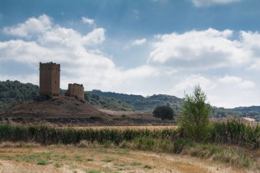 Castle, luna (aragon) yaz gün