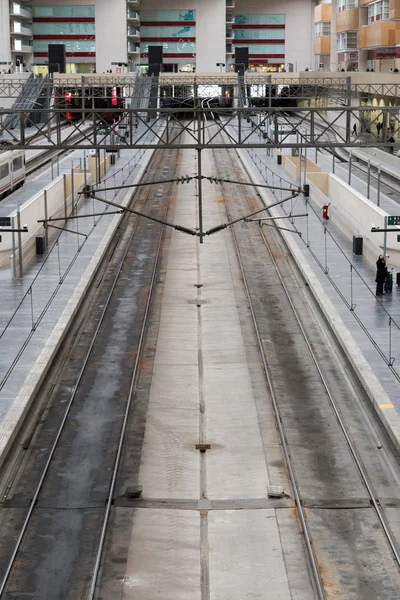 Stacja kolejowa — Zdjęcie stockowe
