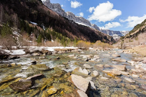 Río Arazas en el Parque Nacional Ordesa — Foto de Stock