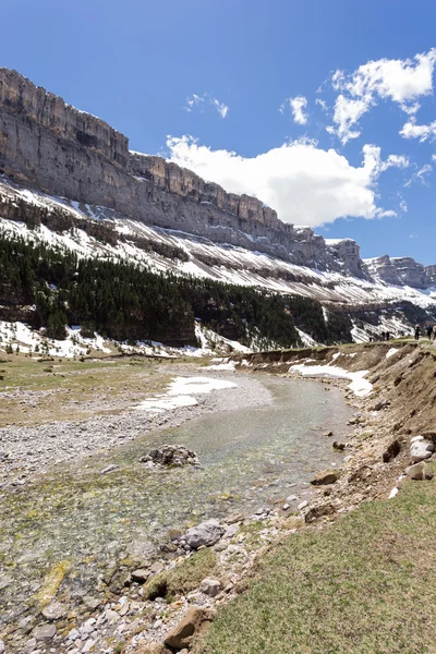 Arazas Fluss im Nationalpark Ordesa — Stockfoto