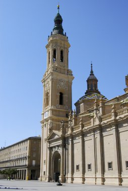 el pilar. Zaragoza, İspanya