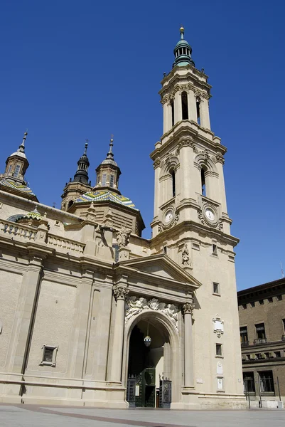 El pilar. Zaragoza, Spanje — Stockfoto