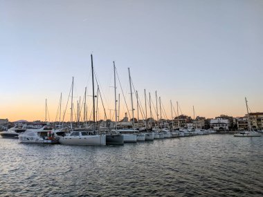 yerleşik Yatlar dock cambrils, İspanya