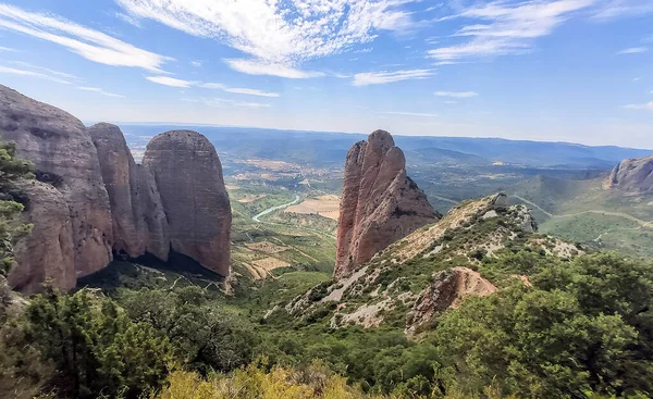 Mallos Riglos Huesca Spanje — Stockfoto