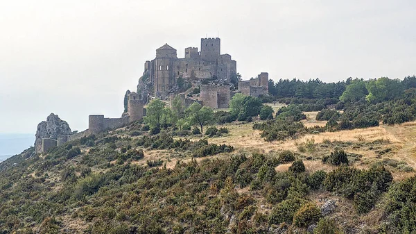 Castelo Loarre Huesca Espanha — Fotografia de Stock