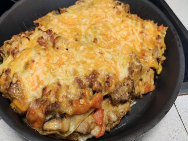 yemek pişirme Pan lazanya