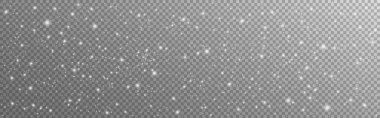 Arkaplan genişçe kar. Farklı pullar düşmek. Beyaz, parlayan toz. Kar yağışı kış etkisi. Pankart ya da davetiye için Noel kar taneleri. Vektör illüstrasyonu