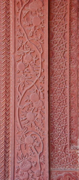 Indiska carving detalj — Stockfoto