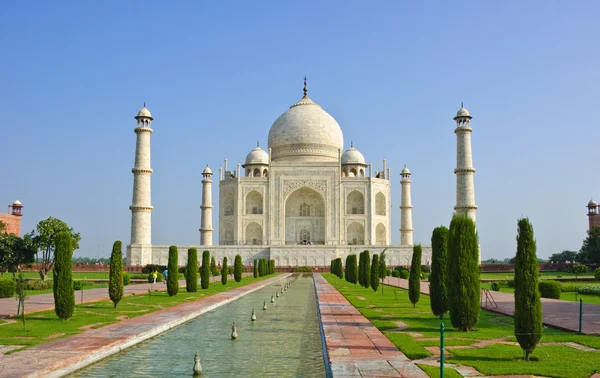 Taj Mahal, Índia — Fotografia de Stock