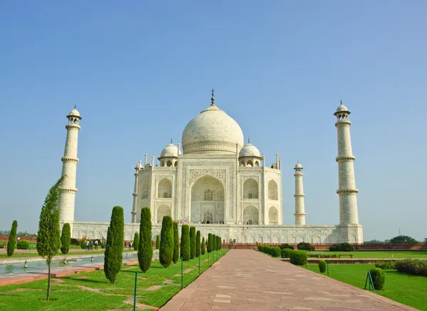 Taj mahal, india — Foto de Stock