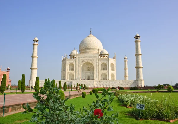 Taj Mahal, Índia — Fotografia de Stock