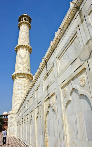 Taj mahal, india — Stockfoto