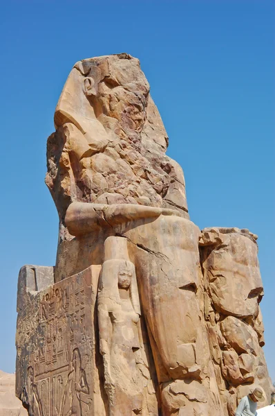 Amenhotep iii pomnik — Zdjęcie stockowe