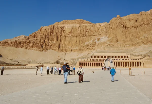 Templo Mortuário da Rainha Hatshepsut — Fotografia de Stock