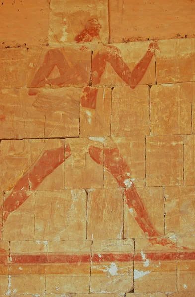 Pintura egípcia antiga de Faroá — Fotografia de Stock