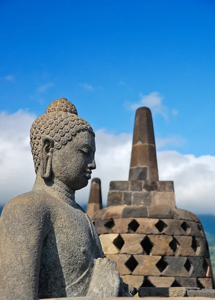 Chrám Borobudur — Stock fotografie