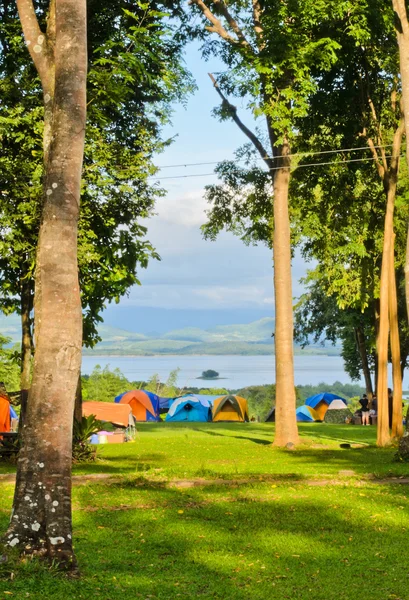 Camping Namioty — Zdjęcie stockowe