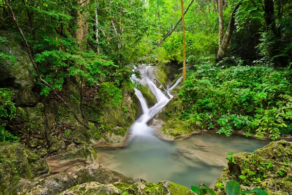 Paisagem da natureza com cachoeira — Fotografia de Stock