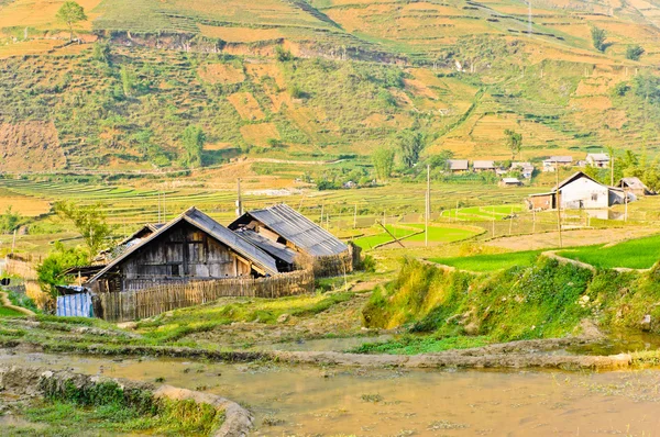 Rurale landschap, vietnam — Stockfoto