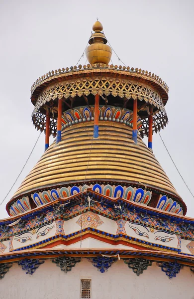 Gyantse kumbum dekorasyon — Stok fotoğraf