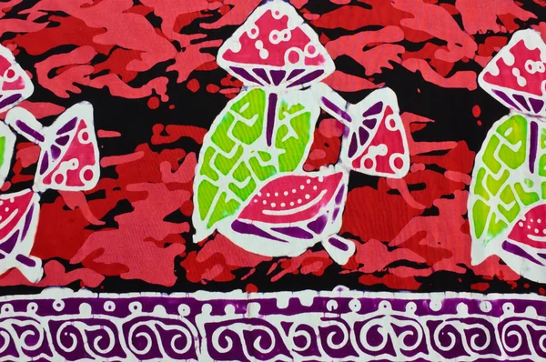 Tkaniny kolorowe żółw — Zdjęcie stockowe