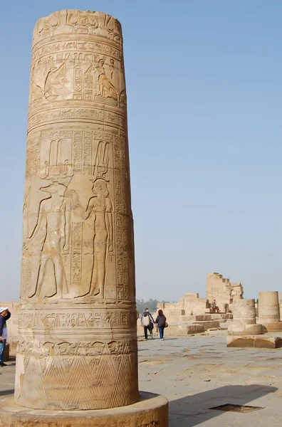 Kom ombo-tempel, Egypte — Stockfoto