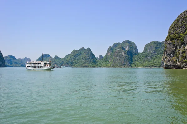 Seascape Halong bay, vietnam — Stock fotografie