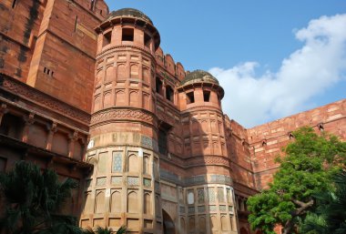 Agra fort in India clipart